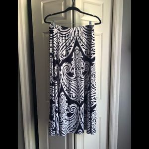 INC beautiful maxi skirt